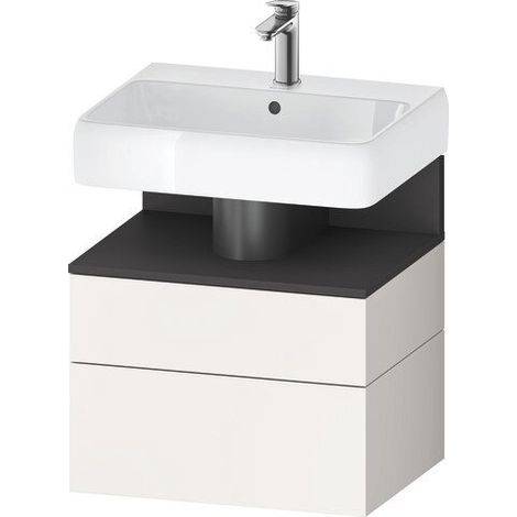 DURAVIT QA4393049840010 QTG WTU WH Ek. 590x470x590 Blanc satiné H