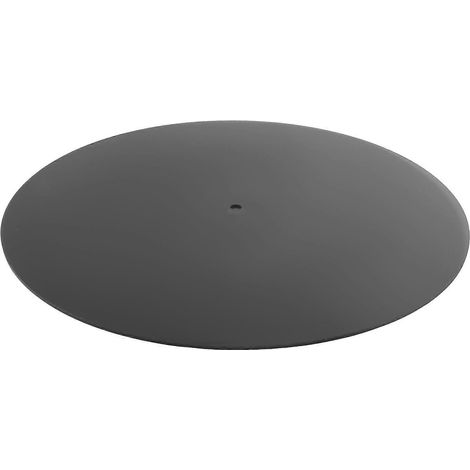 Tapis antidérapant en acrylique 300 mm x 3 mm pour platine vinyle, antistatique et pratique, pour disques LP.