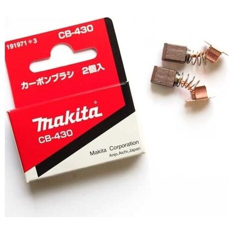 MAKITA CB430 Carbon Brush Set - 191971-3 (1/4)