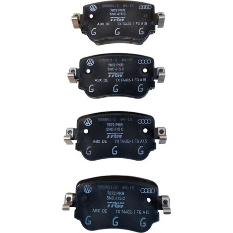 Pastiglie freno posteriori originali compatibile per audi a1  audi q3