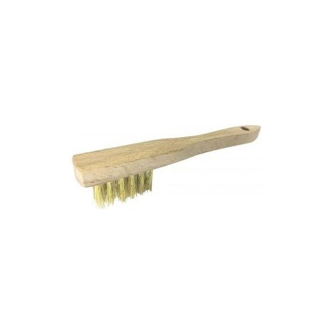 MINI CEPILLO ACERO LATONADO M/PLASTICO
