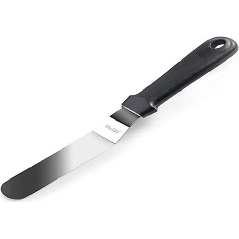 Spatule Coudée Inox 15 cm Acier Inoxydable Maniable et Robuste pour Pâtisserie et Cuisine Quotidienn BLU-RAY INTERACTIF - BLU-RAY E