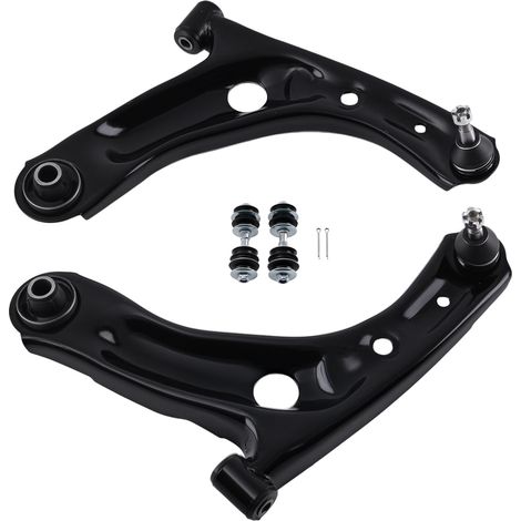Front Lower Wishbones Control Arms Drop Links For Peugeot 107 Toyota Aygo 05-15
