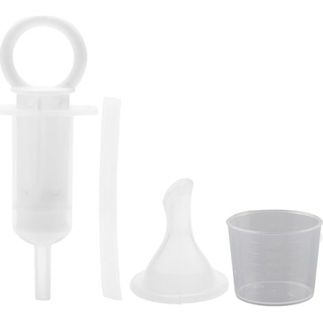 Biberon et seringue d'alimentation pour chiots et chatons (1/5)