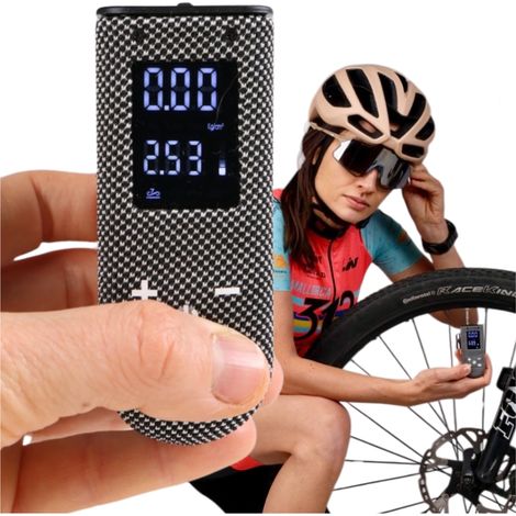 Pompa elettrica per bicicletta, mini compressore, portatile, senza fili, 100 PSI