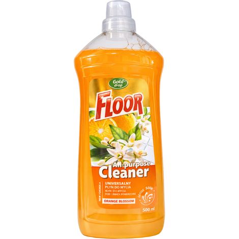 Detergente universale per pavimenti, arancione, 1,5 l (1/3)