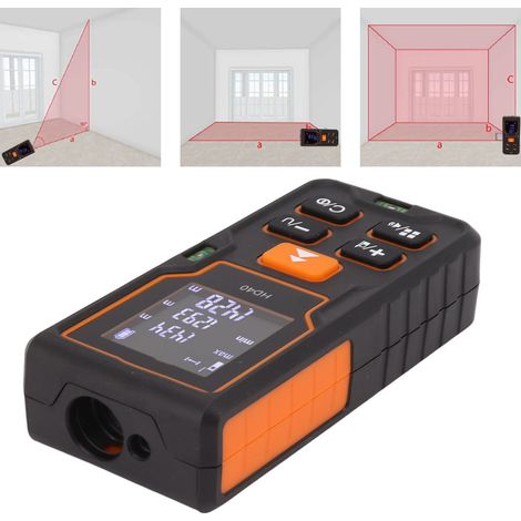 Télémètre laser haute précision, télémètre laser pour mesurer des distances jusqu'à 100 m. (1/5)