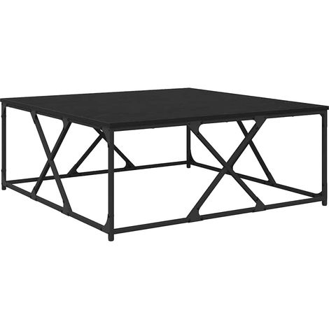 Maison Exclusive - Couchtisch Schwarz Eichen-Optik 100 x 100 x 40