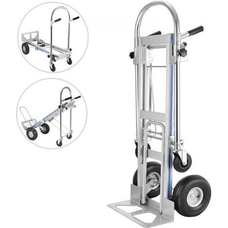 Carrello a Mano 3 In 1 Carrello Pieghevole In Alluminio Mano Con (1/5)