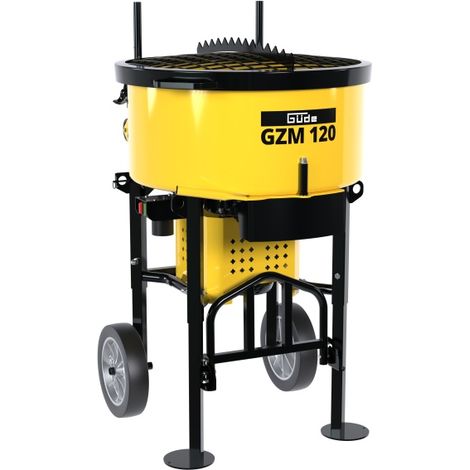 Güde Zwangsmischer GZM 120 2000W 120L Trommel mit Sackaufreißer Transporträder