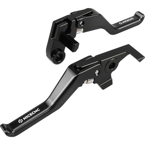 Maneta de freno y embrague, aleación de aluminio anodizado, rendimiento ajustable, Lever-BL (1/2)