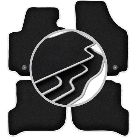Alfombrillas CARLUX-SILVER para Seat Altea monovolumen (2004-08.2008) (1/5)