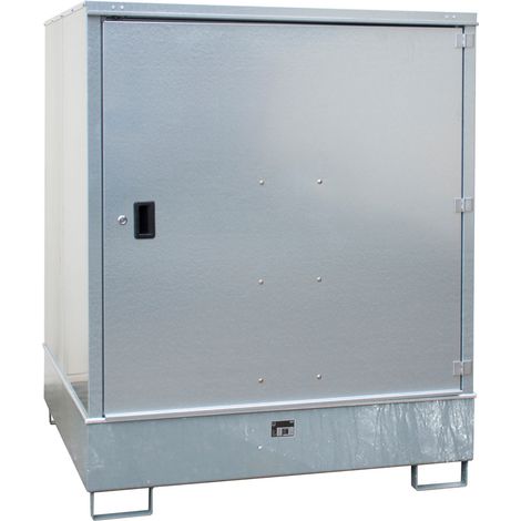 Bauer Gefahrstoff-Schrank GS-3, abschließbar, für max. 4x200l Fässer, feuerverzinkt