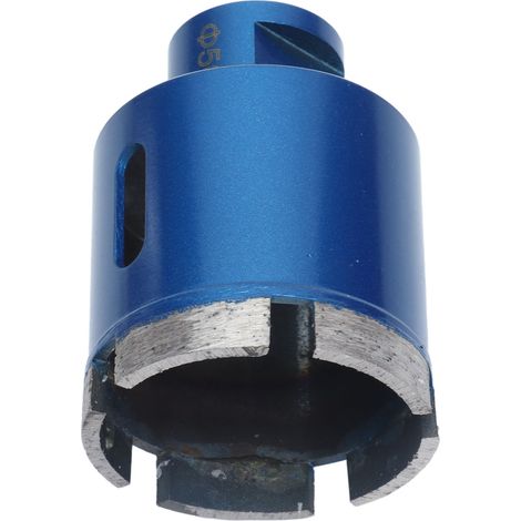 Foret diamant 50mm trépan pour marbre granit céramique carrelage, ouvreur de trou manuel, filetage femelle M14 (1/5)