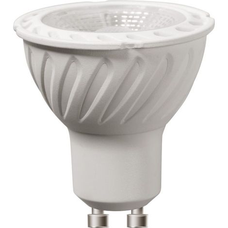 Ampoule LED COB GU10 Blanc Chaud 3000K, 5W Angle de Faisceau 38°, Équivalent Halogène 45W Projecteur traditionnel non dimmable 450 lm pour plafond et rail (lot de 8) [Classe énergétique A+] (1/5)