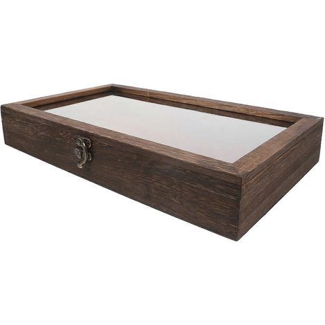 Vitrine en bois pour insectes boîte à papillons pour la conservation de spécimens (1/5)