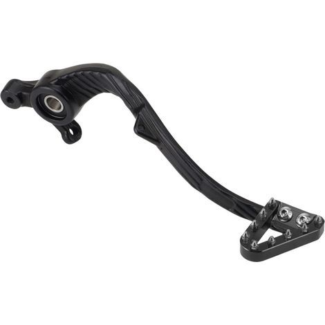 Pédale de frein arrière sans fil noire avec barre et repose-pied pour motos tout-terrain KTM EXC250/300 (modèle 2024) (1/5)