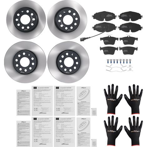 Bremsscheiben Bremsbeläge Set For Opel Astra H GTC L08 Twintop L67 Kasten L70 (1/5)