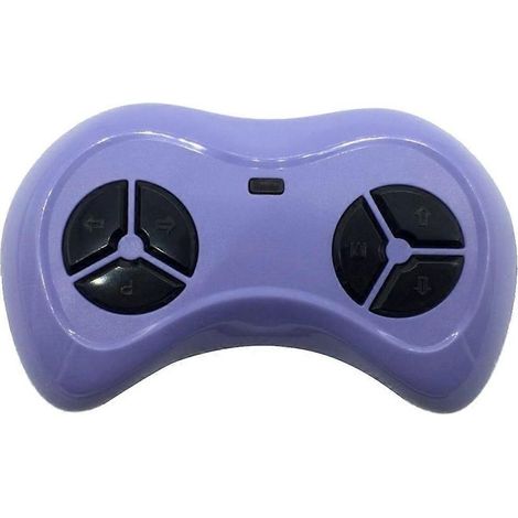 1 voiture télécommandée pour enfants, 2,4 GHz, récepteur intégré, commande 12 V/6 V, transmission intégrale, violet ou orange (1/5)
