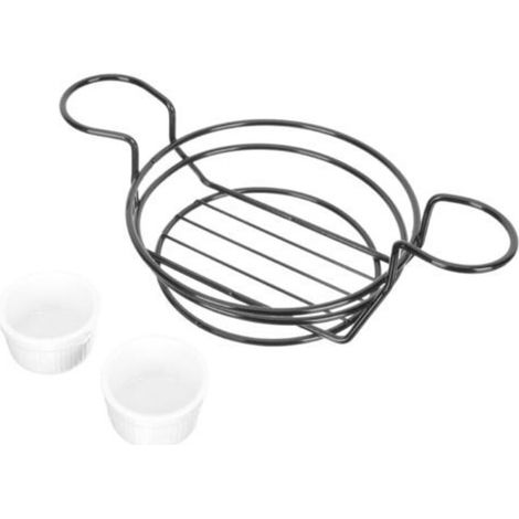 Aménagement intérieur de meuble1 Set Round Snack Basket Versatile Decorative Storage For Home And Office For Fruits And Snacks Metal Design (1/4)