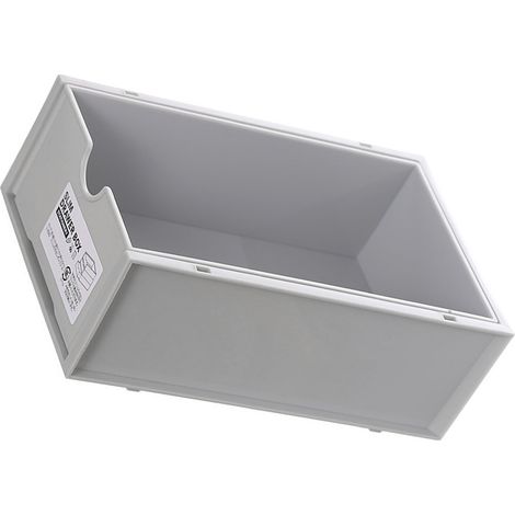 Aufbewahrungsbox aus Kunststoff für den Schreibtisch, Organizer für den Schminktisch, graue Schublade für Büromaterialien (1/5)