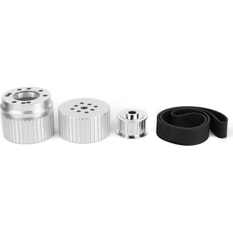 Kit de poulies pour courroie de voiture, pompe à eau/vilebrequin/alternateur SRN2252, compatible avec CHEVY 283, 305, 327, 350 et 400 (1/5)