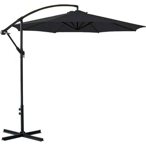 1 housse de parasol banane, 205 cm, résistante aux intempéries, pour terrasse extérieure déportée, design porte-à-faux (1/5)