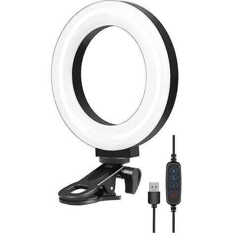 4,7 Zoll Aufhelllicht 40 LED Ringleuchte mit Befestigungsklemme (1/5)