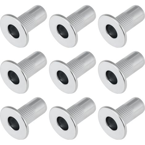 9 écrous à Rivets Extra-larges en Acier pour La Fixation de Panneaux Intérieurs en Plastique Et de Carrosseries en Fibre de Verre (1/5)