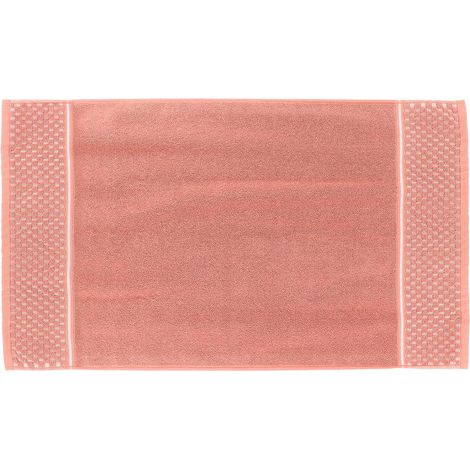 Teppich aus 100 % baumwolle, 50 × 85 cm, im vichy-stil – blush - Tendance (1/4)