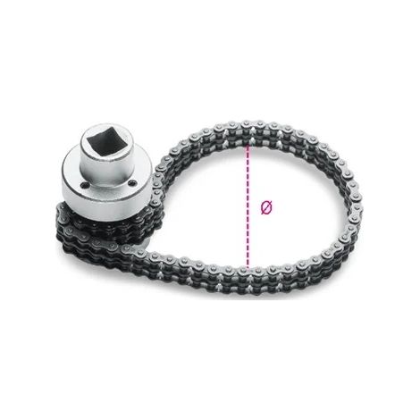 Chiave a catena doppia filtri olio  beta 1488/1 - 60/110
