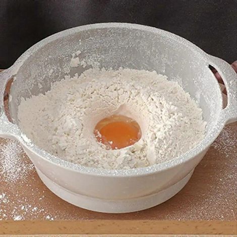 Tamis à farine de cuisine, passoire, outil de pâtisserie peu encombrant S (1/5)