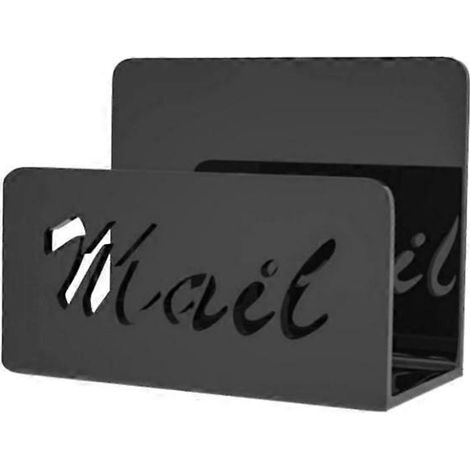 Organisateur de courrier de comptoir, porte-courrier en acrylique, trieur de courrier pour bureau, porte-enveloppes, organisateur de lettres pour bureau ou école (1/5)