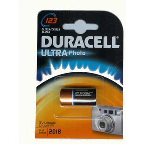 Blister 1 pile commande/caméra 123 3v boîte 10