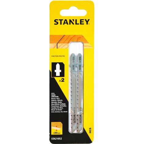 Set 2 lame fresate per seghettornativo per legno - Specifiche: mm 100x3.0 medio (STA21052)