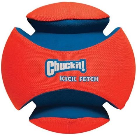 balle de jeu pour chien - CHUCK IT - Kick Fetch S - Ø 15 cm - Taille S - Pour chien - Jeu de lancer et de coup de pied