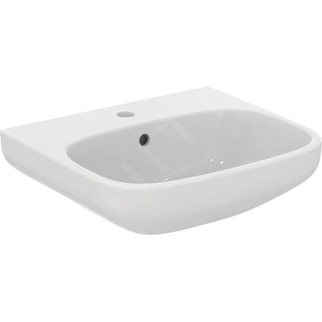 Ideal Standard i.Life A - Lavabo 500x440 mm, avec trop-plein, trou pour robinetterie, blanc T470701 (1/5)