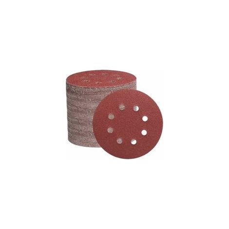 Disques a Poncer 125mm 105pcs Disque de Ponçage pour Ponceuse Excentrique, pour Polir le Bois aussi le Métal(15pcsXGrain Abrasif de 40/60/80/150/240/320/600) (1/5)