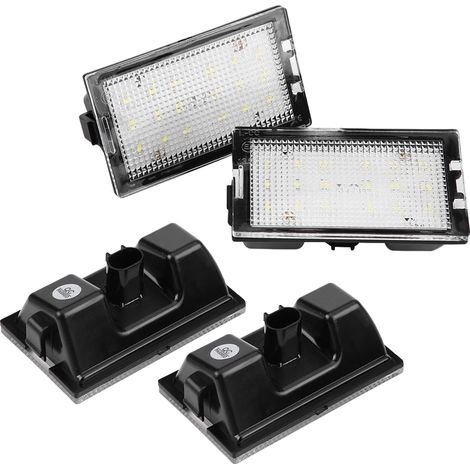 Set mit 2 fehlerfreien LED-Kennzeichenbeleuchtungen für Range Rover Sport L320 2005-2013 (1/5)
