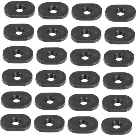 ABOOFAN Lot de 25 blocs coulissants métalliques à rainure en T (1/5)