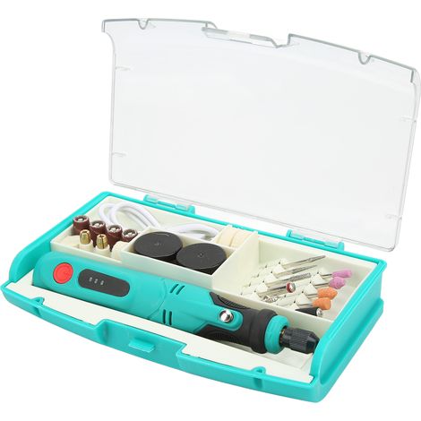 Mini machine à polir les bijoux et les diamants, portable et sans fil, rechargeable par USB, avec trois vitesses. (1/5)