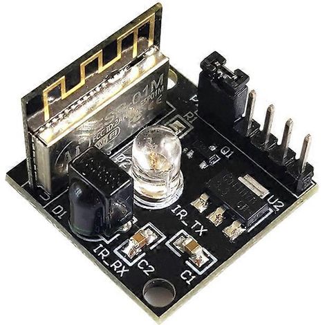 ESP8285 ESP-01M IR ceiver Wifi Wireless Module Remote Control Switch Development Learning Board black