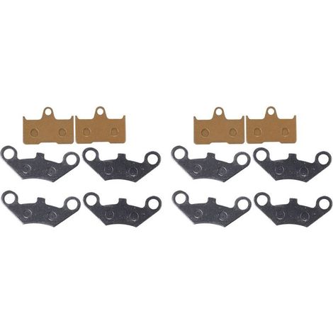 Set di 12 pastiglie freno anteriori e posteriori adatte per ATV/UTV CF500 500cc, CF600 600cc, X5, X6, X8 e U5.