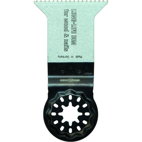 Lama per sega oscillante MPS 3906, compatibile con utensili oscillanti standard.