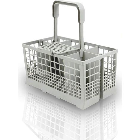 Panier à couverts universel compatible avec la plupart des lave-vaisselle courants, panier de lavage en plastique résistant à la chaleur avec poignée extra robuste (1/5)