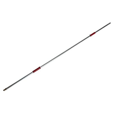 Manico in metallo per spazzole IDROCAR 180 cm con portagomma (1/3)