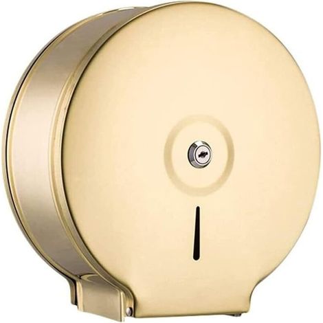 WC Suspendu Porte-Papier en Laiton Rouleau de Papier Toilette Porte, Bronze brossé (1/5)