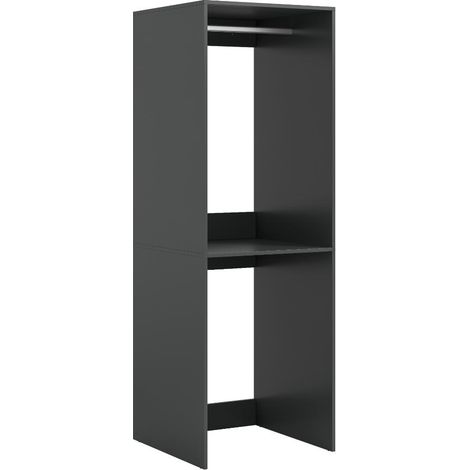 Free armoire à machine à laver 2 étagères anthracite.