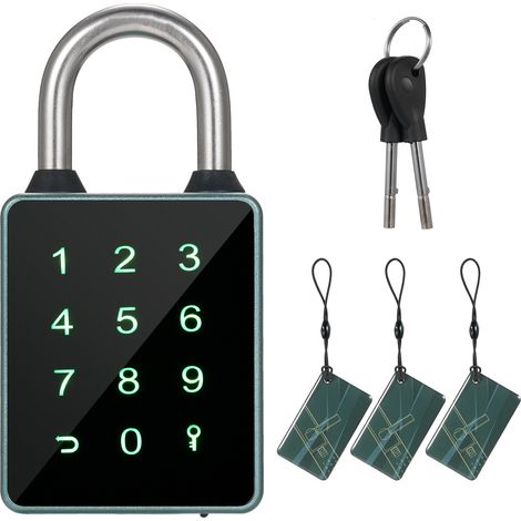 Maniglia Elettronica T55C – Serratura Smart con Codice, RFID e App – Alluminio IP65 Impermeabile – Design Moderno ed Elegante – Ideale per Casa e Ufficio (1/5)