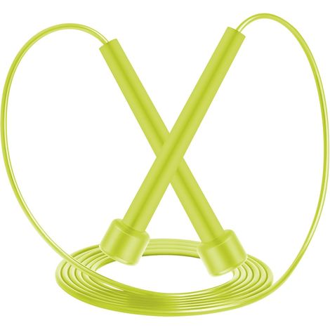 Sport Skipping Rope, Skipping Rope, Adjustable Skipping Rope for Fitness, Sports, Boxing, GYM -2.8 m (Yellow) (1/5)